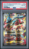 PSA 8 2017 POKEMON MEGA POWERS COLLECTION PROMO #55a FA/M LUCARIO EX PROMO