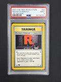 PSA 9 2001 POKEMON NEO REVELATION #63 ROCKET'S HIDEOUT 1ST EDITION