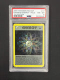 PSA 8 2000 POKEMON ROCKET #17 RAINBOW ENERGY-HOLO 1ST EDITION